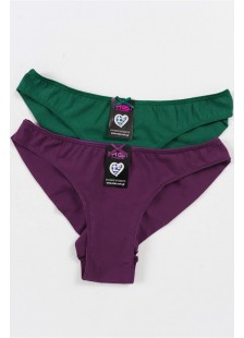 Cotton underwear MEI Brazil 2290 2 Pack MELICANNE GREEN Cotton underwear MEI Brazil 2290 2 Pack MELICANNE GREEN