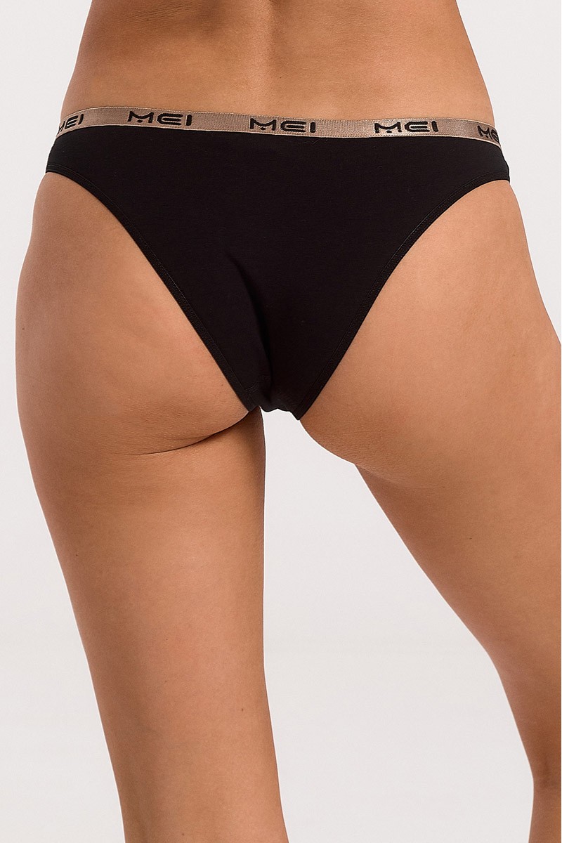 Damen-Unterwäsche Slip MEI 2330 BLACK Damen-Unterwäsche Slip MEI 2330 BLACK