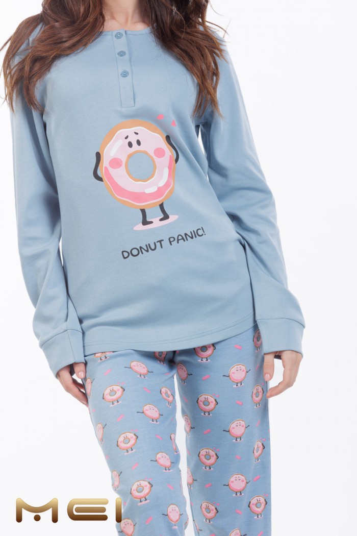 DAMEN-WINTER-SCHLAFANZUG MEI 802545