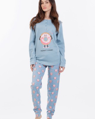 DAMEN-WINTER-SCHLAFANZUG MEI 802545