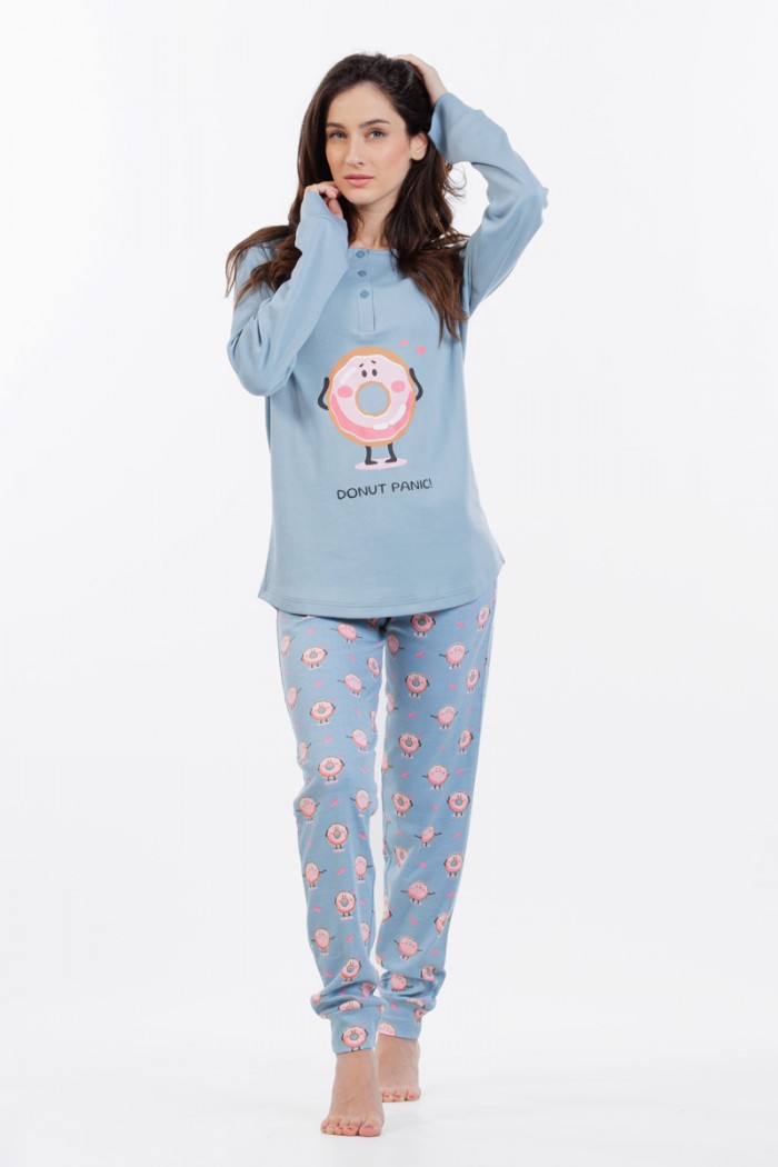 DAMEN-WINTER-SCHLAFANZUG MEI 802545