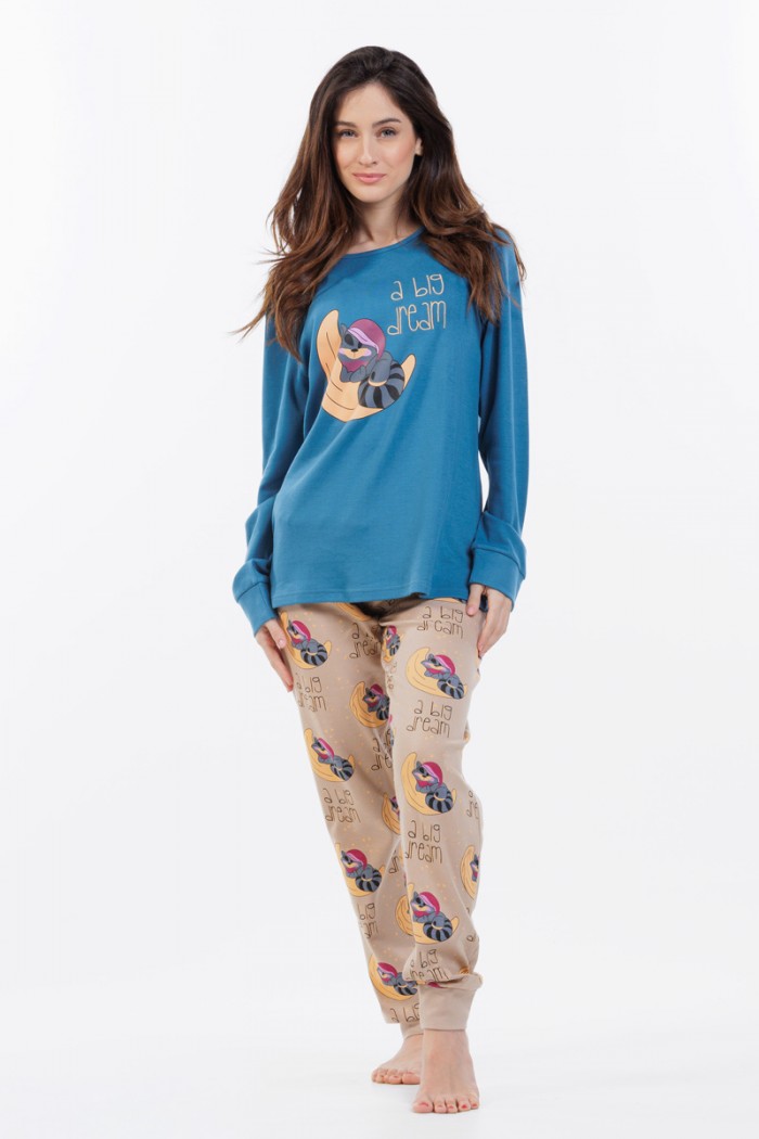 DAMEN-WINTER-SCHLAFANZUG MEI 802560