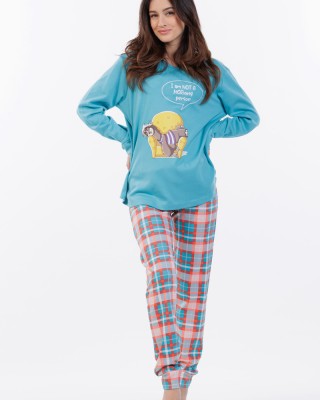 DAMEN-WINTER-PYJAMA MEI 802575