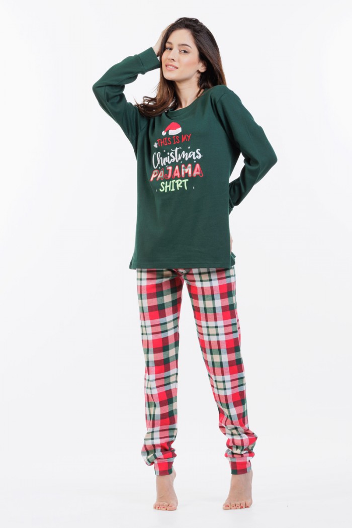 DAMEN-WINTER-PYJAMA MEI 802585
