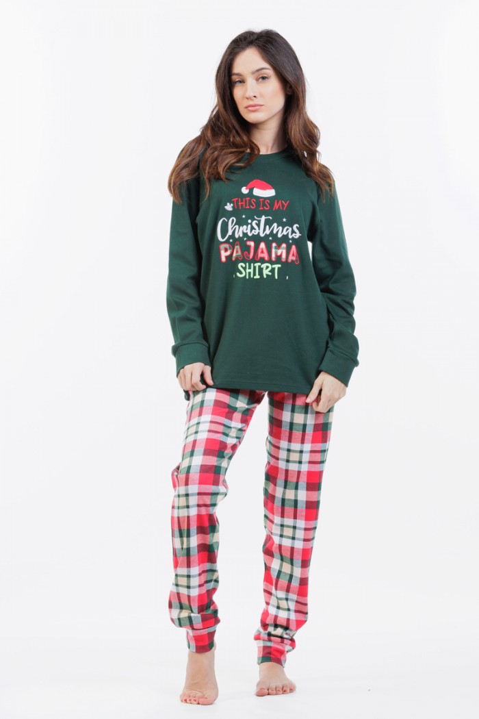 DAMEN-WINTER-PYJAMA MEI 802585