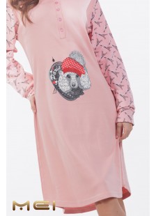 COTTON NIGHTDRESS WITH BUTTONS MEI 822530