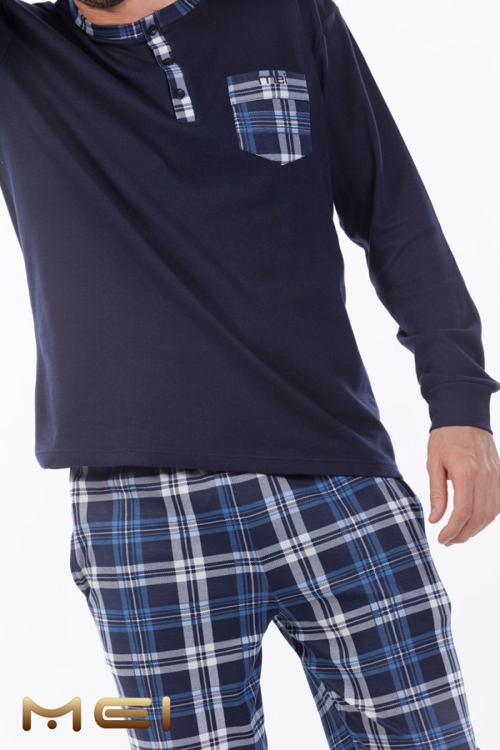 HERREN-WINTER-SCHLAFANZUG MEI 902510