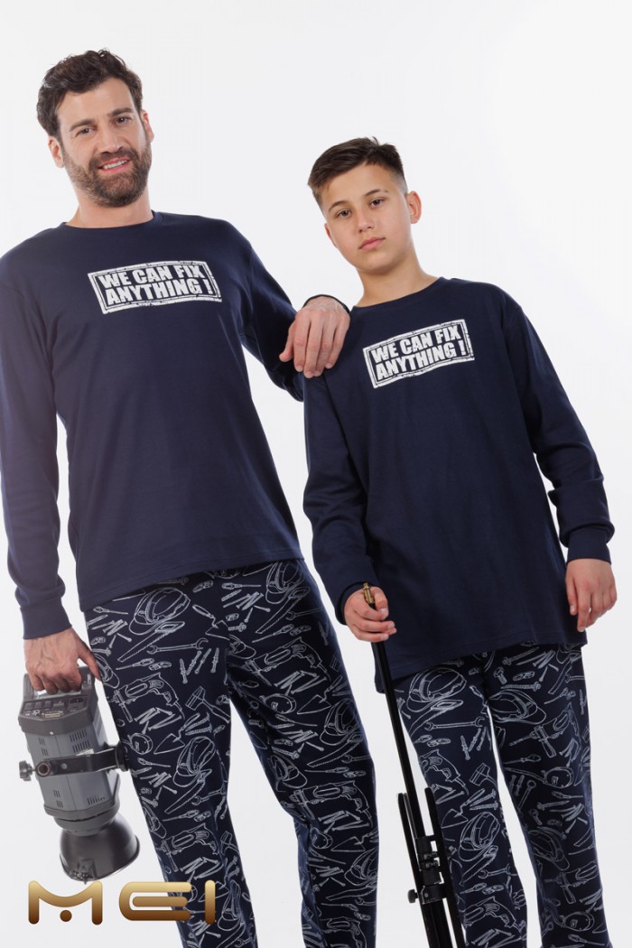 HERREN-WINTER-SCHLAFANZUG MEI 902515