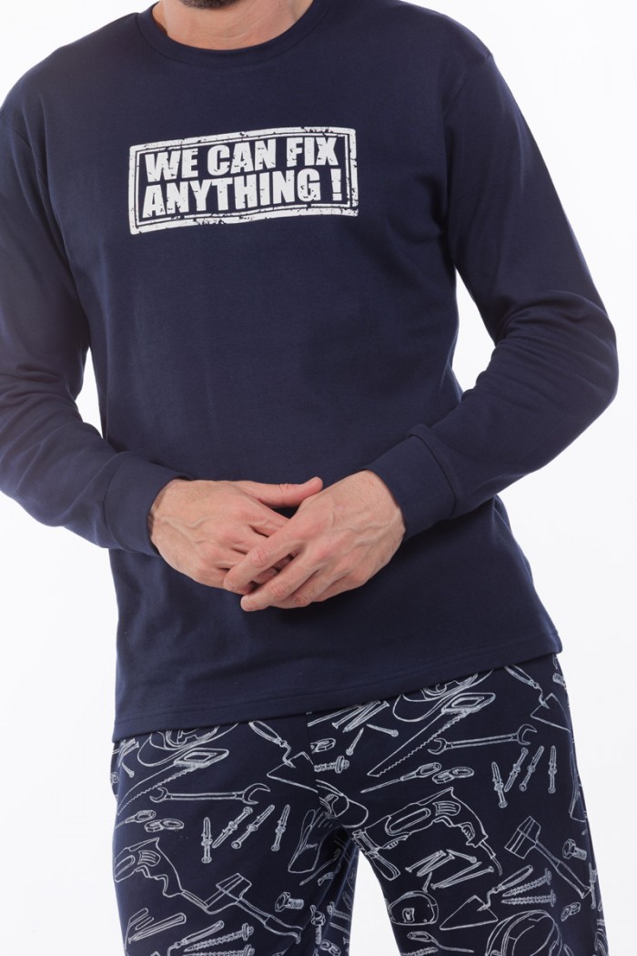 HERREN-WINTER-SCHLAFANZUG MEI 902515