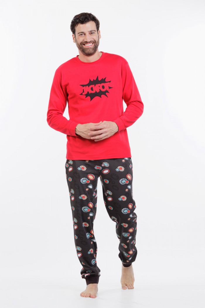 HERREN-WINTER-SCHLAFANZUG MEI 902545