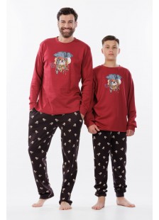 HERREN-WINTER-SCHLAFANZUG MEI 902550 HERREN-WINTER-SCHLAFANZUG MEI 902550