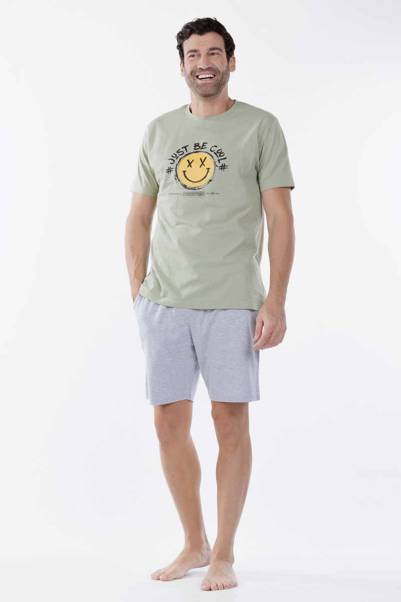 MEN'S SUMMER PAJAMAS MEI 952550 PEANUT