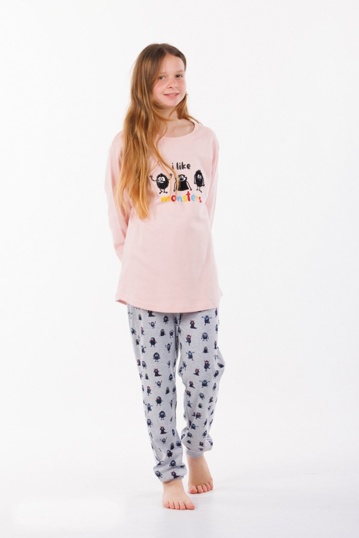 Teenage girl pajamas MEI MONSTERS 602365