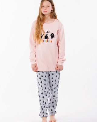 Pyjama für Mädchen MEI MONSTERS 602365