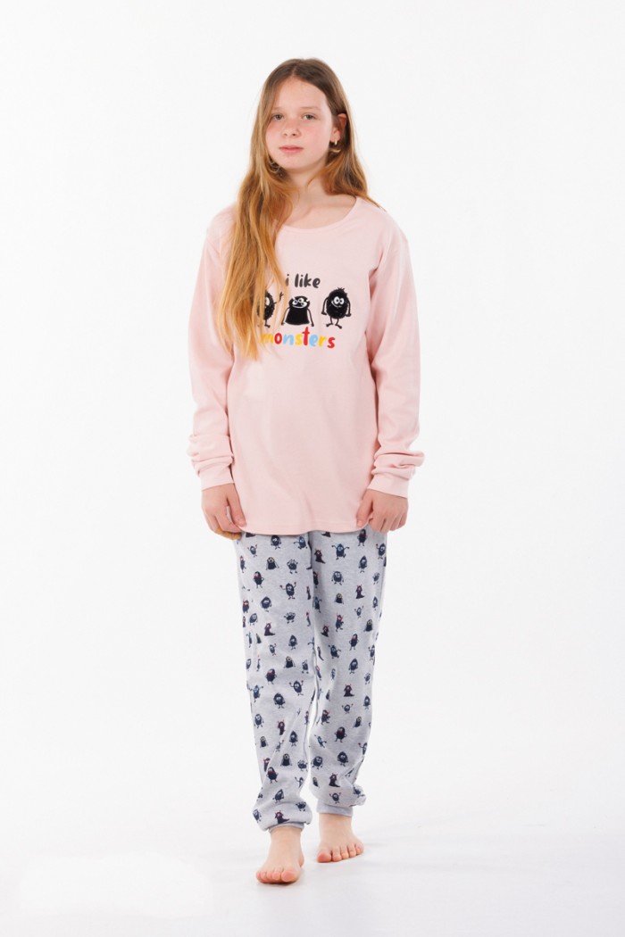 Teenage girl pajamas MEI MONSTERS 602365