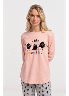 MEI Rosa Schlafanzug für Frauen 802365 MEI Rosa Schlafanzug für Frauen 802365