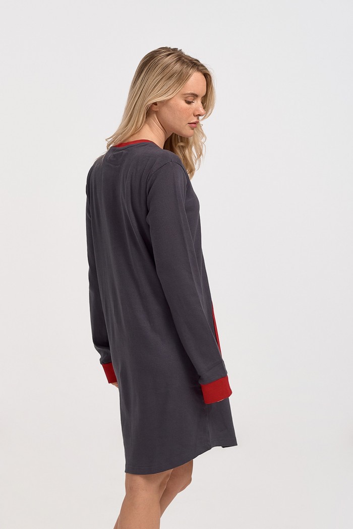 Long-sleeved nightgown MEI Feels Home 822350