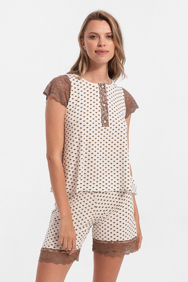 Sommer-Schlafanzug MISS RODI Polo 3588