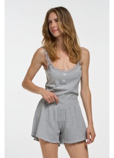 Summer pajamas MISS RODI 026 GREY Summer pajamas MISS RODI 026 GREY
