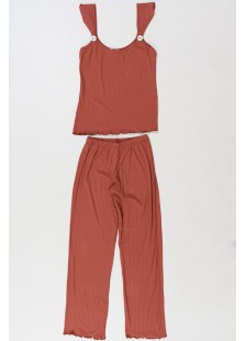 Sommer-Pyjama MISS RODI 027 CORAL Sommer-Pyjama MISS RODI 027 CORAL