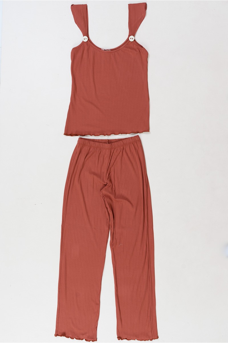 Sommer-Pyjama MISS RODI 027 CORAL Sommer-Pyjama MISS RODI 027 CORAL