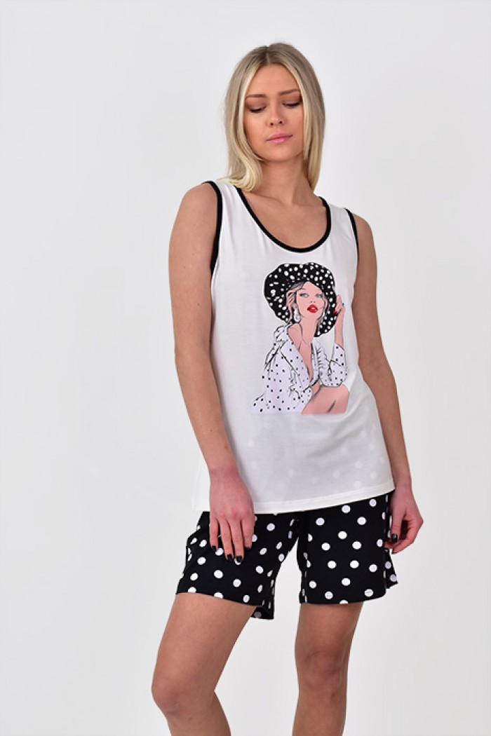 Summer pajamas MISS RODI Lady 3558b