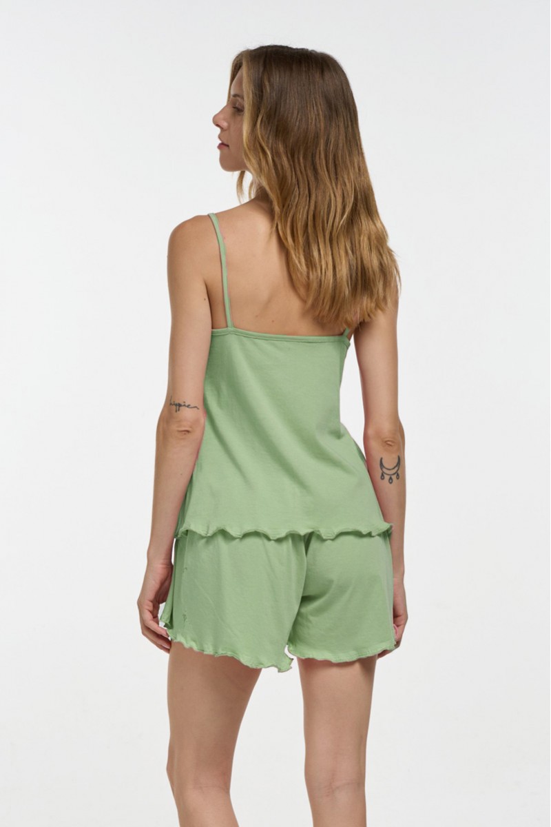 Sommer-Schlafanzug MISS RODI 042 MENTA Sommer-Schlafanzug MISS RODI 042 MENTA