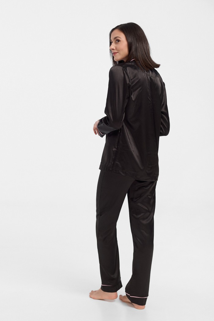 Women's luxury satin pajamas MISS RODI Winter 2020