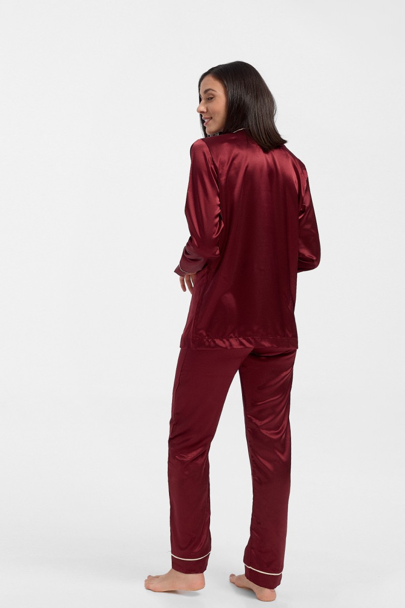 Luxus-Pyjama aus Satin für Damen MISS RODI Winter 2020