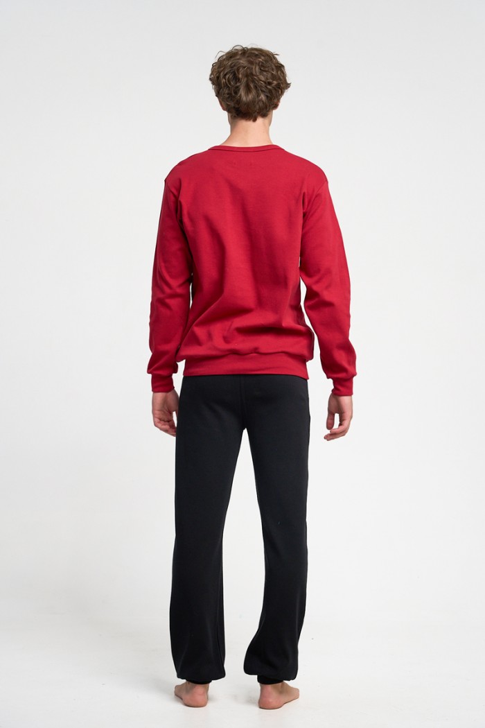 Herren Schlafanzug MOUTAKIS LOST GAME 3986