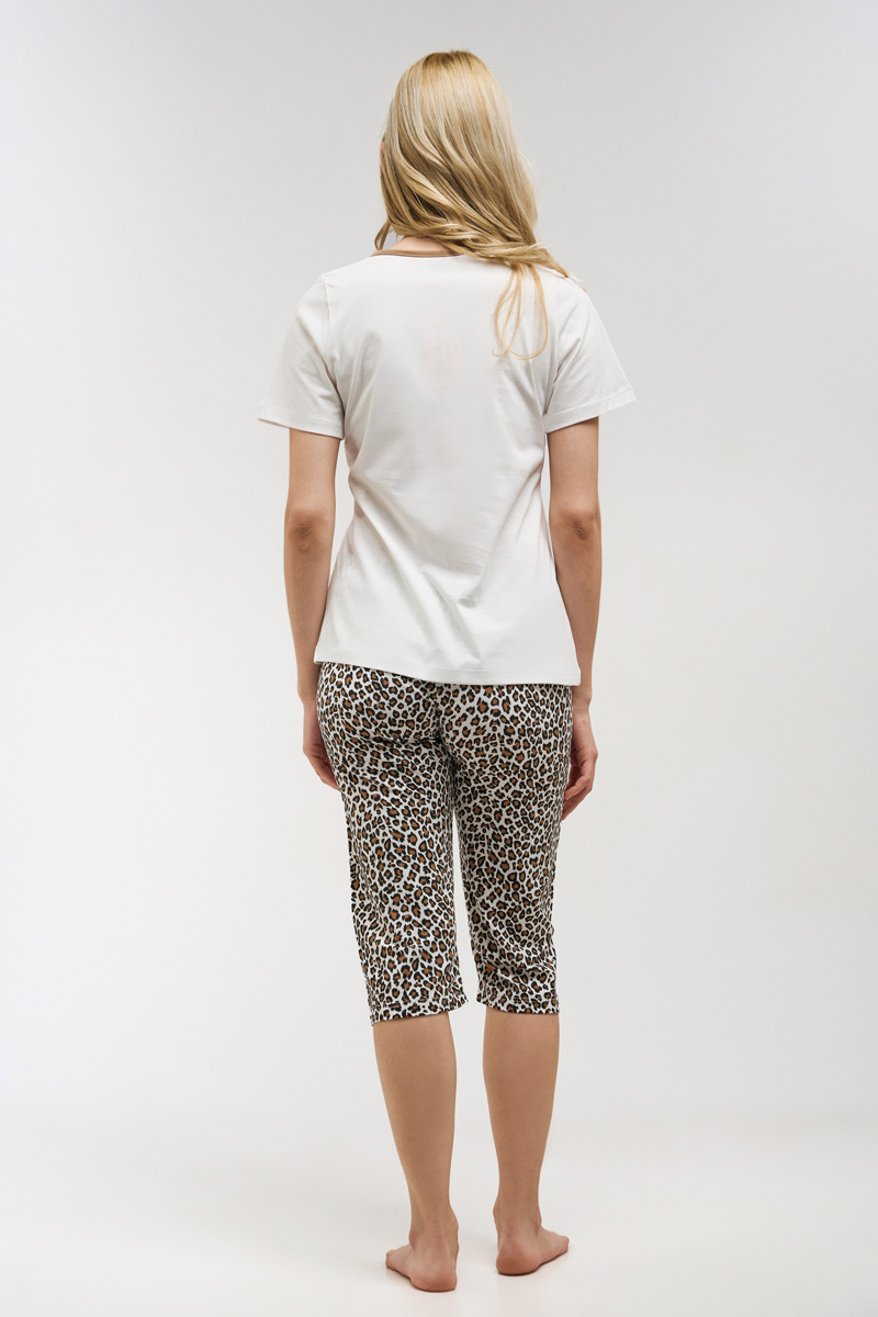 MOUTAKIS Moon Life 4012B Women's pajamas White