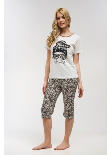 MOUTAKIS Moon Life 4012B Women's pajamas White MOUTAKIS Moon Life 4012B Women's pajamas White