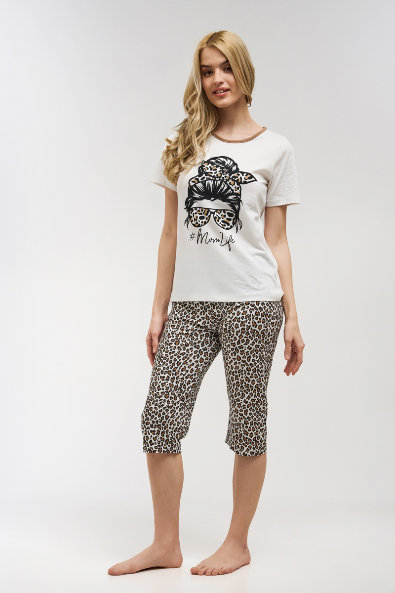 MOUTAKIS Moon Life 4012B Women's pajamas White