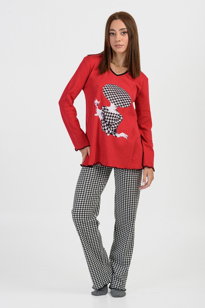 Women's Winter Pajamas MOUTAKIS 4074