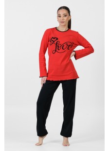 Women's Winter Pajamas MOUTAKIS 4058 Women's Winter Pajamas MOUTAKIS 4058