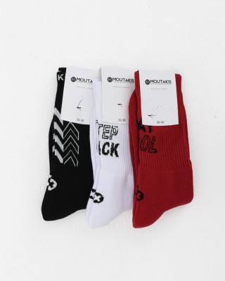 Sports socks Unisex MOUTAKIS 3 Pack 2923