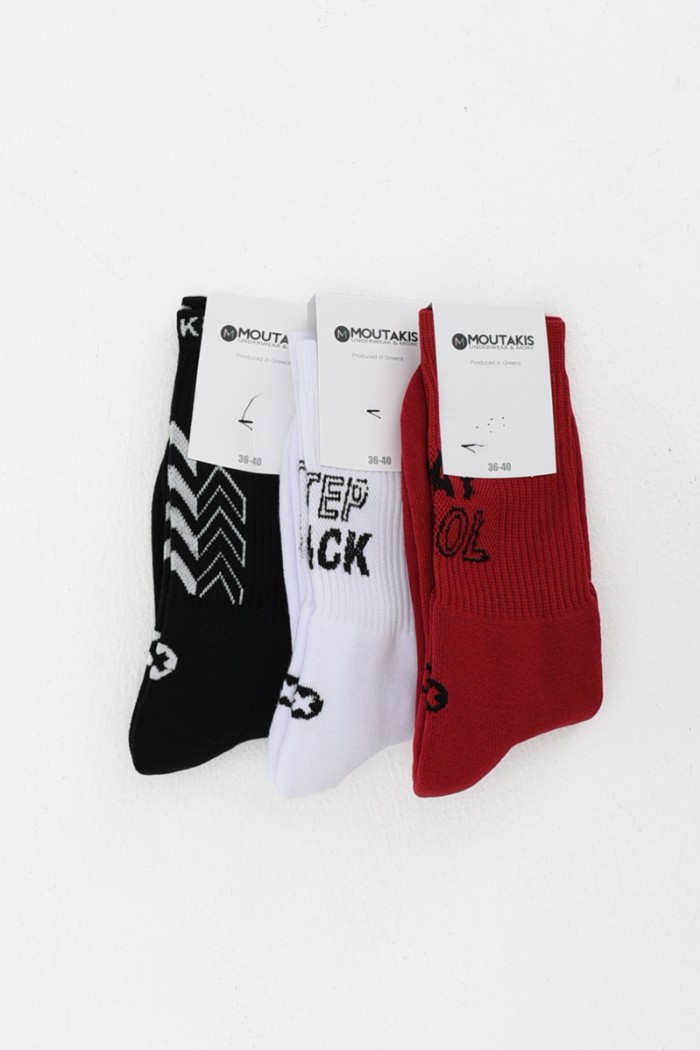 Sports socks Unisex MOUTAKIS 3 Pack 2923
