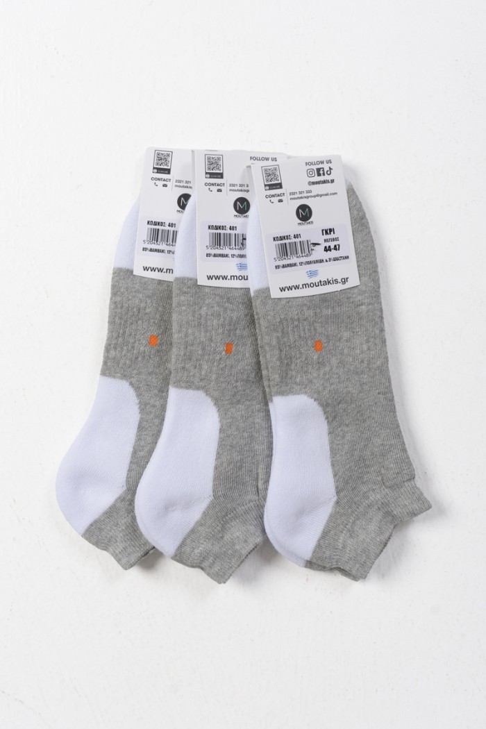 Sports short socks MOUTAKIS 3 Pack 401
