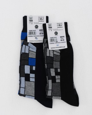 Herrensocken MOUTAKIS Quadratisch 40122