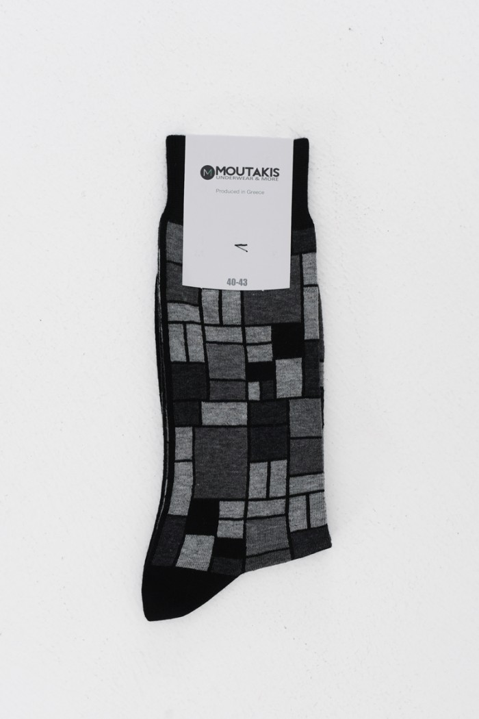 Men's socks MOUTAKIS Square 40122
