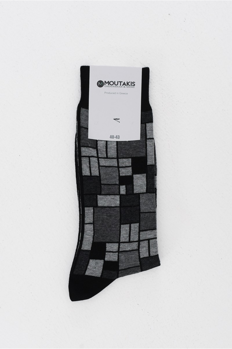 Herrensocken MOUTAKIS Quadratisch 40122 Herrensocken MOUTAKIS Quadratisch 40122