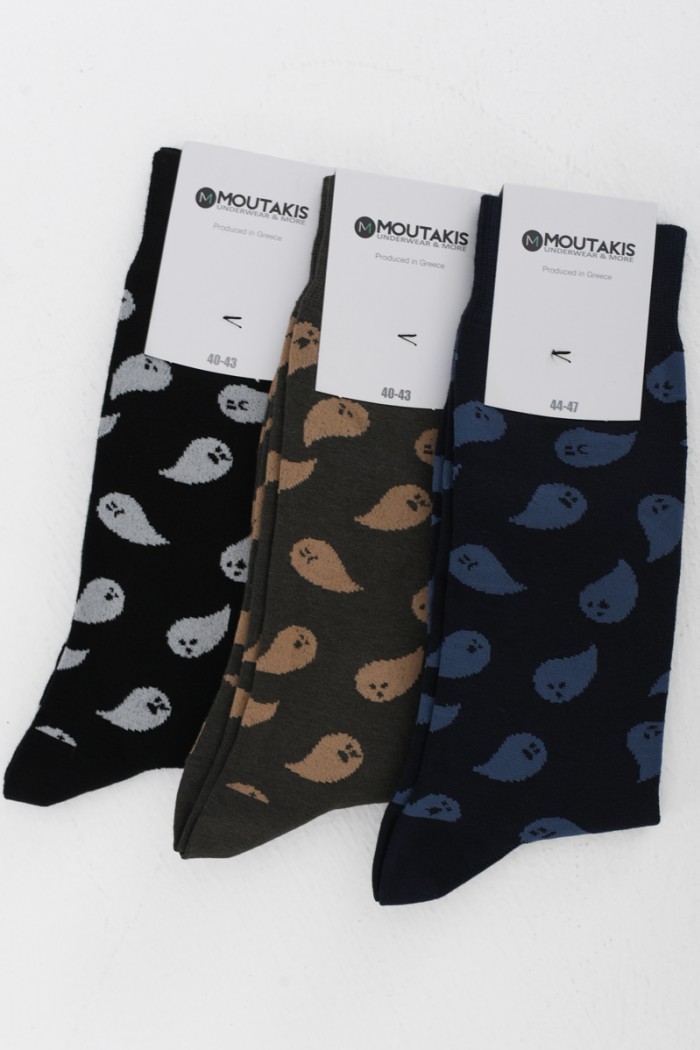 Men's socks MOUTAKIS GHOSTS 4223