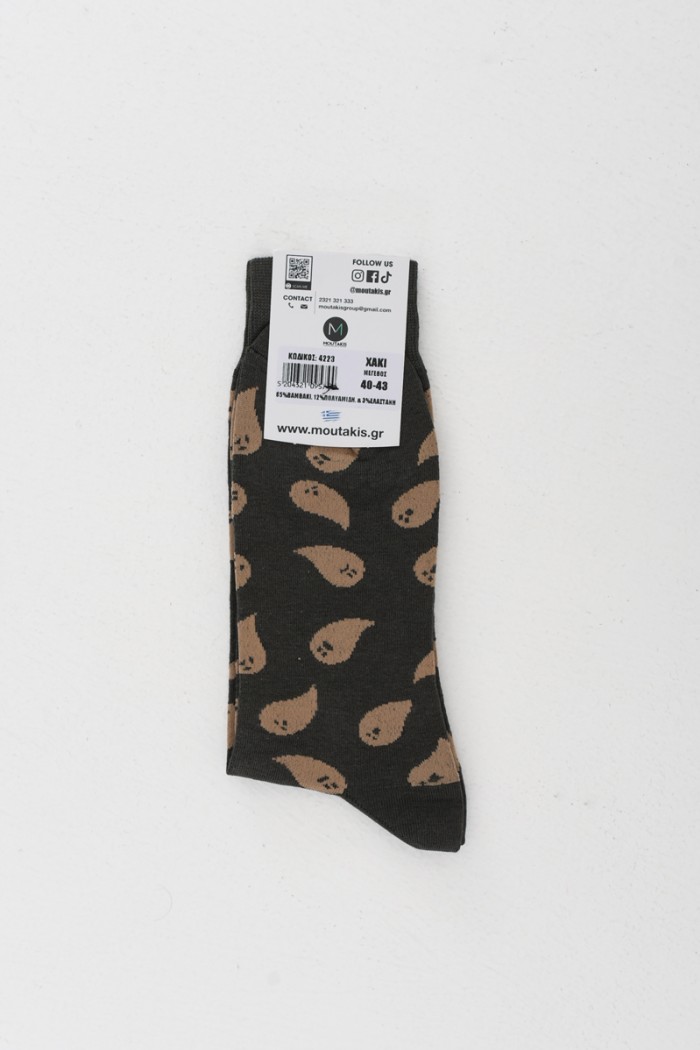 Men's socks MOUTAKIS GHOSTS 4223