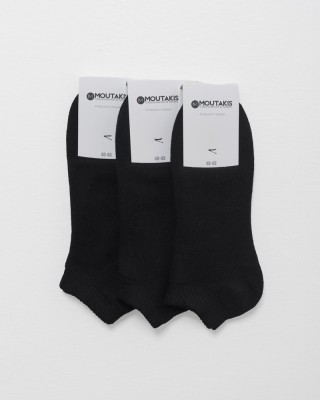 Sports Socks Solid Color MOUTAKIS 3 Pack 445