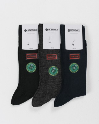 MOUTAKIS isothermal socks without elastic 3 Pack 5004