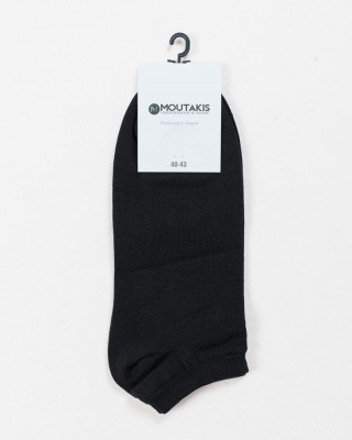 Short Cotton Basic Socks 6 Pack MOUTAKIS