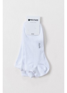 SHORT SOCKS SOSONIA MOUTAKIS 3 PACK WHITE BLACK SHORT SOCKS SOSONIA MOUTAKIS 3 PACK WHITE BLACK