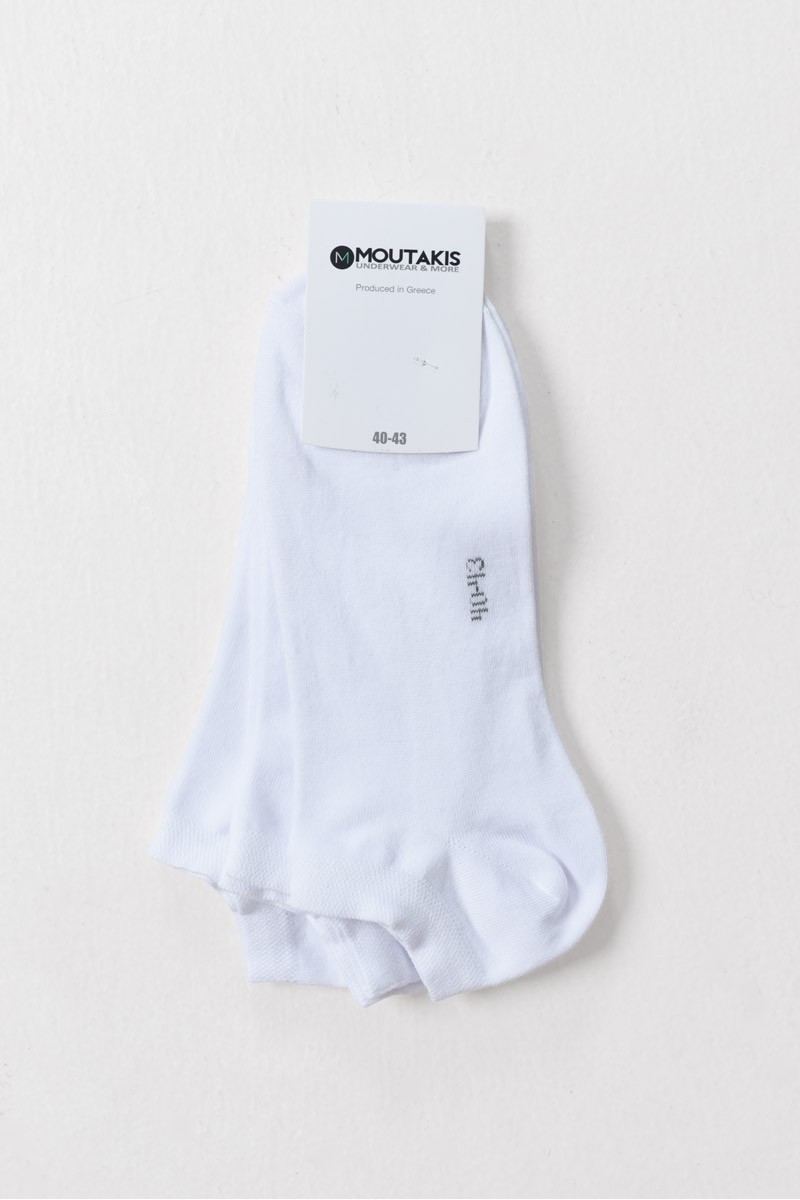 SHORT SOCKS SOSONIA MOUTAKIS 3 PACK WHITE BLACK SHORT SOCKS SOSONIA MOUTAKIS 3 PACK WHITE BLACK