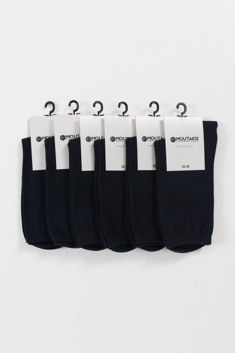 Baumwollsocken MOUTAKIS 6 Pack Dünn