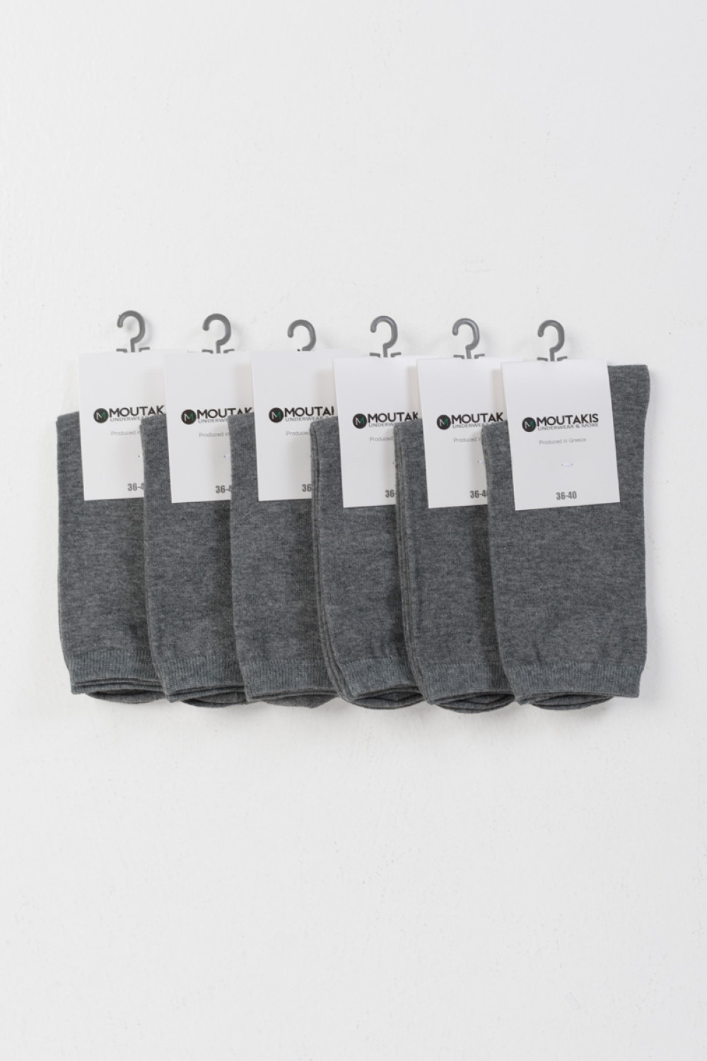 Baumwollsocken MOUTAKIS 6 Pack Dünn